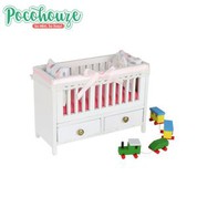 مجموعة أثاث بيت الدمية المصغر للأطفال الرضع