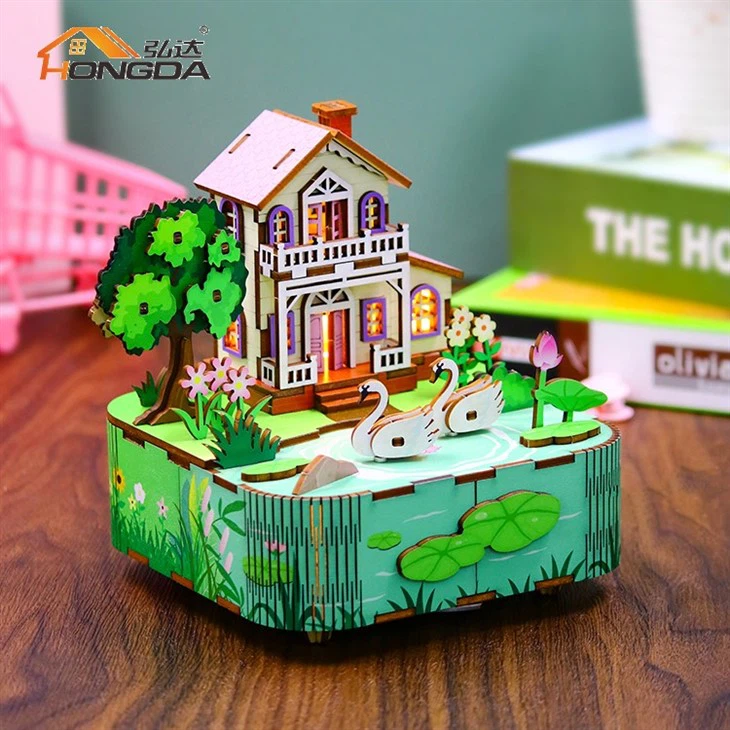 DIY Miniature House Kit Miller's Garden, Tiny House Kit For Adults To Build