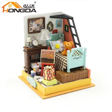 يمكن تنفيذ مواد صديقة للبيئة من Hongda S2302 Dream Bedroom من لعبة DIY