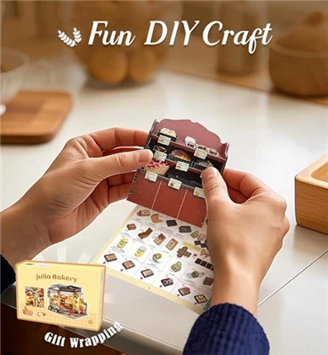 DIY Wooden Dollhouse: مزيج مثالي من الإبداع والدفء